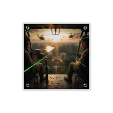 Load image into Gallery viewer, Acrylic Wall Art Panel - VIetnam Hot LZ from Side Door

