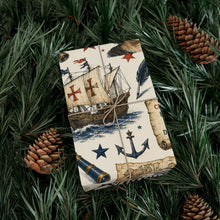 Load image into Gallery viewer, Gift Wrap Paper — Columbus Day
