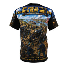 Load image into Gallery viewer, 3rd United States Colored Heavy Artillery Tribute Tee — "Guardians of the Mississippi" - Memphis, Tennessee • 1863–1866
