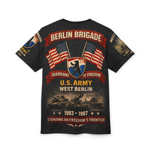 Load image into Gallery viewer, Berlin Brigade Veterans Tribute Tee — All-Over Print - 1983-1987
