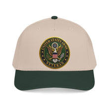 Load image into Gallery viewer, Mid Profile Baseball Cap - Army - US Army Veteran - 3D - Enhanced
