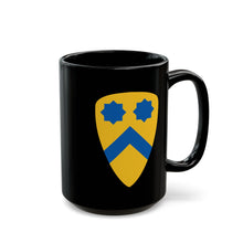 Load image into Gallery viewer, Black Mug  (15oz) - SSI - 2nd Cavalry Division X 300
