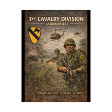 Load image into Gallery viewer, 1st Cavalry Division Ia Drang Matte Poster

