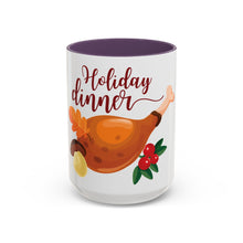 Load image into Gallery viewer, Accent Coffee Mug - Holiday Dinner
