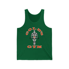 Load image into Gallery viewer, Gold's Gym Classic Bodybuilder Tank Top — Retro Fitness Muscle Graphic
