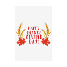 Load image into Gallery viewer, Rolled Poster - Happy Thanksgiving Day

