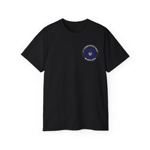 Load image into Gallery viewer, Unisex Ultra Cotton Tee - Vietnam Combat Aviation Vet w Air Crew Badges - 12th Combat Aviation Group - Black Jack No2 - Sgt Howard Meyers - 1968-1969 SVC X 300
