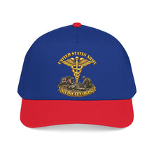 Load image into Gallery viewer, Mid Profile Baseball Cap - Army - Medical Corps - US Army w Scene - 3D - Enhanced
