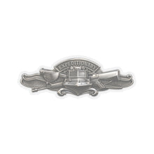 Load image into Gallery viewer, Kiss-Cut Stickers - USCG - Expeditionary Warfare Specialist wo txt - 3D - Enhanced
