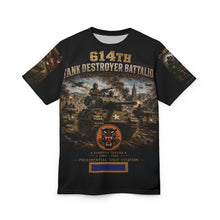 Load image into Gallery viewer, 614th Tank Destroyer Battalion - World War II - Tribute Tee — "Hunting the Hunters"
