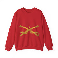 Load image into Gallery viewer, Crewneck Sweatshirt - Army - 7th Cavalry Branch wo Txt X 300

