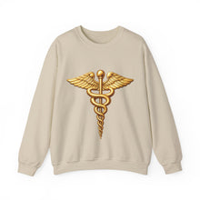 Load image into Gallery viewer, Crewneck Sweatshirt - Army Medical Corps Branch Insignia - 3D - Enhanced
