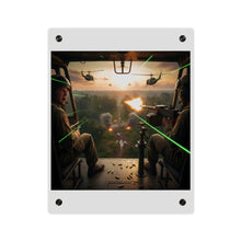 Load image into Gallery viewer, Acrylic Wall Art Panel - VIetnam Hot LZ from Side Door
