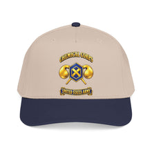 Load image into Gallery viewer, Mid Profile Baseball Cap - Army - Chemical Corps - 3D - Enhanced
