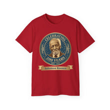 Load image into Gallery viewer, Unisex Ultra Cotton Tee - Solomon Koonce - Celebrating 200 Years
