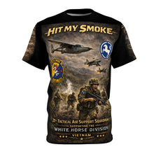 Load image into Gallery viewer, 21st Tactical Air Support Squadron Hit My Smoke Tee | Vietnam Tribute - Supporting the 9th Infantry Division (South Korea)

