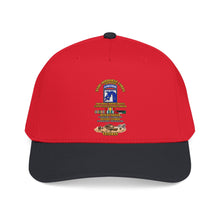 Load image into Gallery viewer, Mid Profile Baseball Cap - XVIII Airborne Corps Desert Storm Ribbons - with Scene - 3D - Transparent
