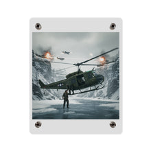 Load image into Gallery viewer, Acrylic Wall Art Panel - Rescue Mission from Majon-ni and Samdong-ni attack - Korean War
