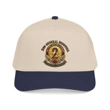 Load image into Gallery viewer, Mid Profile Baseball Cap - 2nd General Hospital - Landstuhl Germany - Black - 3D - Enhanced
