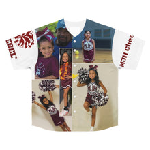 Load image into Gallery viewer, Men&#39;s Baseball Jersey - Morales Junior High - Cheer - White
