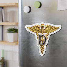 Load image into Gallery viewer, Die-Cut Magnet - Army Dental Corps Branch Insignia - 3D - Enhanced
