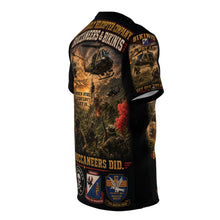 Load image into Gallery viewer, 170th Assault Helicopter Company Tribute Tee — "Bikinis &amp; Buccaneers Into the Fire"- Vietnam Air Warriors
