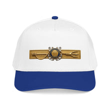 Load image into Gallery viewer, Mid Profile Baseball Cap - USCG - Marine Safety - Auxiliary wo txt - 3D - Enhanced
