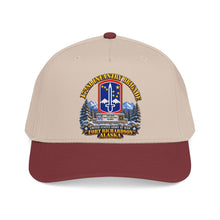 Load image into Gallery viewer, Mid Profile Baseball Cap - 172nd Infantry Brigade - Ft Richardson, Alaska - 3D - Enhanced
