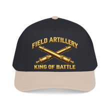 Load image into Gallery viewer, Mid Profile Baseball Cap - Field Artillery - King of Battle - 3D - Enhanced
