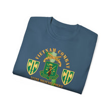 Load image into Gallery viewer, Unisex Ultra Cotton Tee - Army - Vietnam Combat Veteran w 212th Military Police Company - 18th MP Bde SSI - VN SVC X 300
