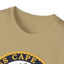 Load image into Gallery viewer, Unisex Ultra Cotton Tee - Navy - USS Cape Cod (AD 43) wo txt X 300
