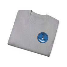 Load image into Gallery viewer, Unisex Ultra Cotton Tee - Vietnam Combat Aviation Vet w Air Crew Badges - 12th Combat Aviation Group - Black Jack - Sgt Howard Meyers - 1968-1969 SVC X 300

