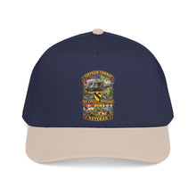 Load image into Gallery viewer, Mid Profile Baseball Cap - Army - Vietnam Combat Cavalry Veteran w 1st Cav Div SSI  Big Helo - 3D - Enhanced
