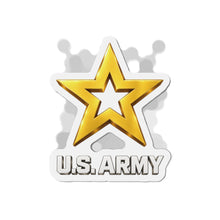 Load image into Gallery viewer, Die-Cut Magnet - Army Star W Us Army w White Star - 3D - Enhanced
