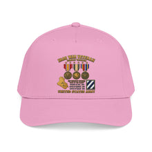 Load image into Gallery viewer, Mid Profile Baseball Cap - Army - Iraq War Veteran - 3rd Infantry Division - 3D - Enhanced
