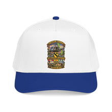 Load image into Gallery viewer, Mid Profile Baseball Cap - Army - Vietnam Combat Cavalry Veteran w 1st Cav Div SSI  Big Helo - 3D - Enhanced
