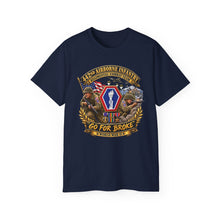 Load image into Gallery viewer, Unisex Ultra Cotton Tee - Army - 442nd Airborne Infantry Regimental Combat Team - 3D - Enhanced with EUR WWII SVC
