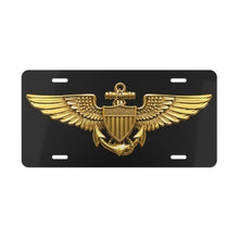 Load image into Gallery viewer, License Plate - USCG - Aviator Badge wo txt - 3D - Enhanced
