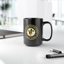 Load image into Gallery viewer, Black Mug 15oz - Headquarters Support Activity - Taiwan
