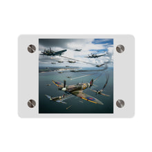 Load image into Gallery viewer, Acrylic Wall Art Panel - British and German aircraft during the Battle of Britain
