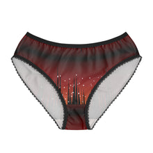 Load image into Gallery viewer, Women&#39;s Briefs - Red Night Sky Full of Stars
