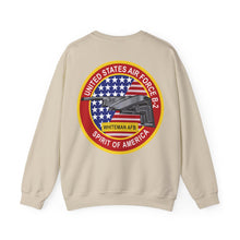Load image into Gallery viewer, Unisex Heavy Blend Crewneck Sweatshirt - Usaf - B2 - Spirit - Stealth Bomber Wo Txt
