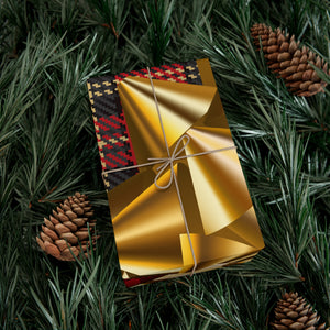 Gift Wrap Papers - Christmas Wrappers - Tartan Plaid Wrapping