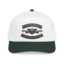 Load image into Gallery viewer, Mid Profile Baseball Cap - USCG - Cutterman - Enlisted w txt - 3D - Enhanced
