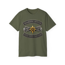 Load image into Gallery viewer, Unisex Ultra Cotton Tee - USCG - Boarding Officer w txt - 3D - Enhanced
