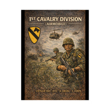 Load image into Gallery viewer, 1st Cavalry Division Ia Drang Matte Poster
