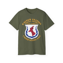 Load image into Gallery viewer, Navy Kagnew Station Eritrea Logo Tee — United States Navy Vintage Military T-Shirt
