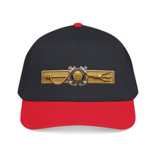 Load image into Gallery viewer, Mid Profile Baseball Cap - USCG - Marine Safety - Auxiliary wo txt - 3D - Enhanced
