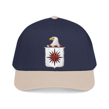 Load image into Gallery viewer, Mid Profile Baseball Cap - COA - Central Intelligence Agency (CIA)  wo Txt - 3D - Enhanced
