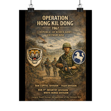 Load image into Gallery viewer, Matte Poster - IKorea - 9th and 10th Divisions - Combined
